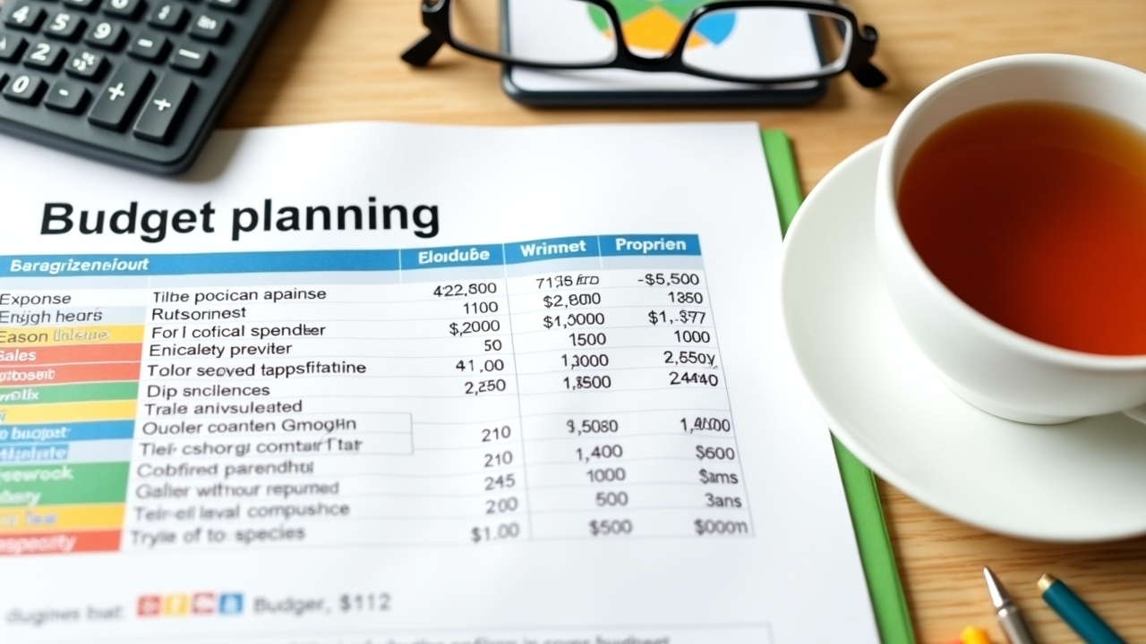 Планирование бюджета
